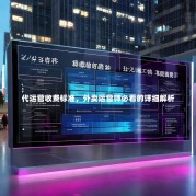 代运营收费标准，外卖运营师必看的详细解析