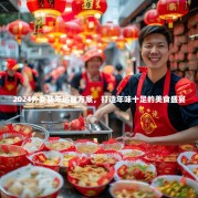 2024外卖新年运营方案，打造年味十足的美食盛宴