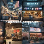 外卖万单店运营思路，从零到万单的全路径