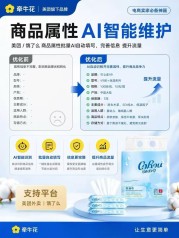 牵牛花的AI智能维护商品属性